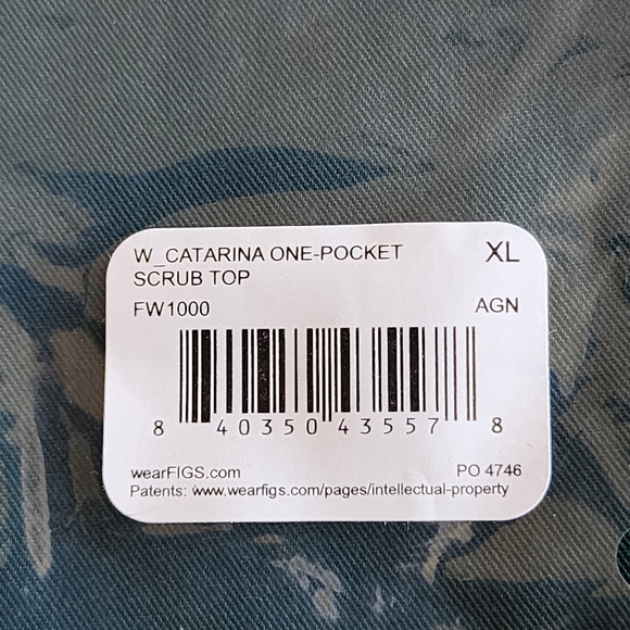 FIGS Forest Green Catarina (XL) - Picture 4 of 8